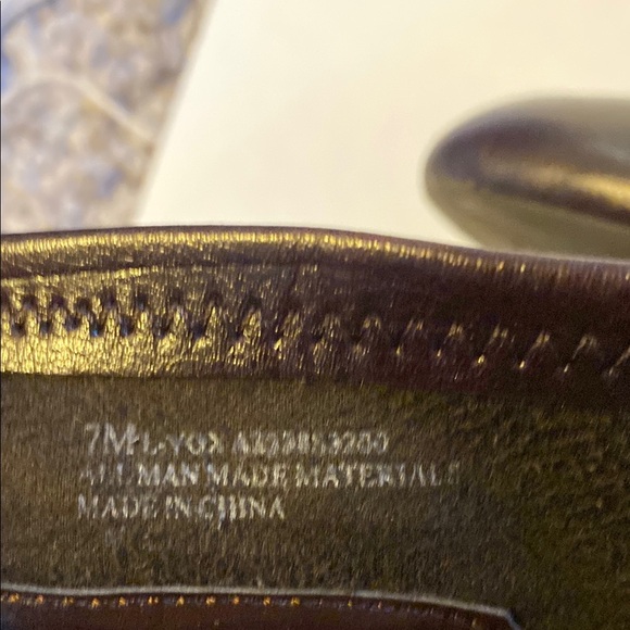 Franco Sarto Brown Leather Wedge Boots Size 7.5 - Picture 5 of 8